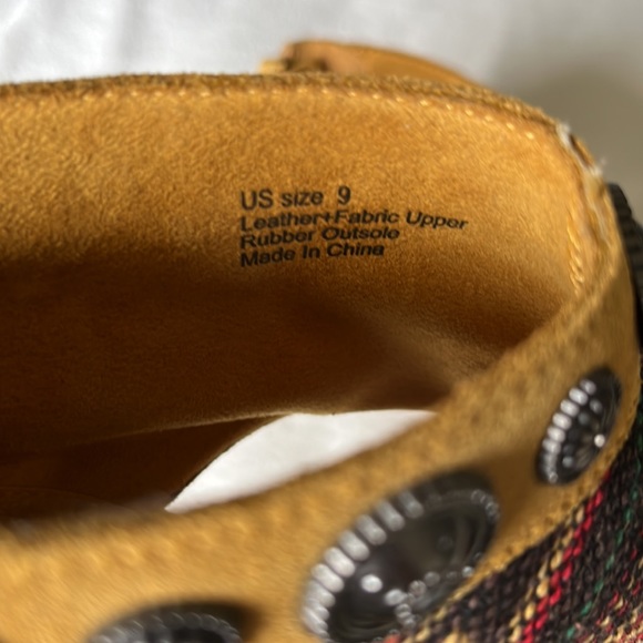 Western leather heeled sandals - Picture 9 of 9